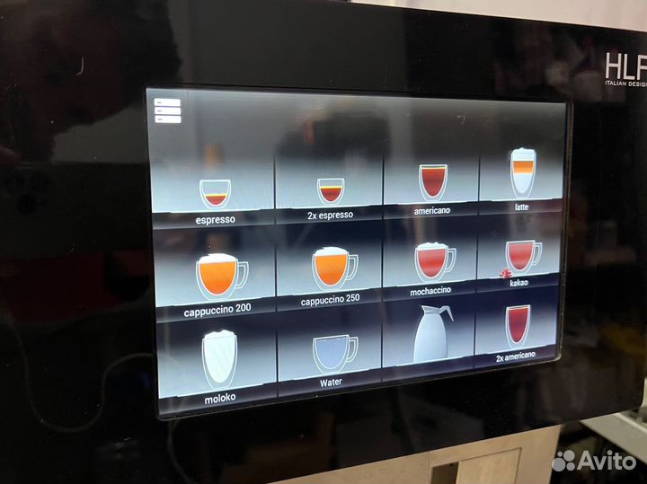 Суперавтоматическая кофемашина HLF 3600 (Италия)
