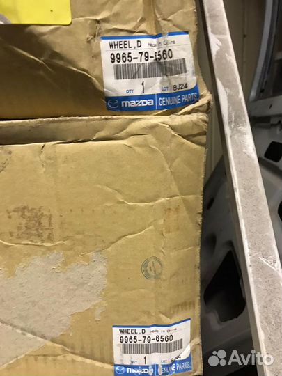 Диск колеса R16 2Шт Mazda6 артикул:9965796560