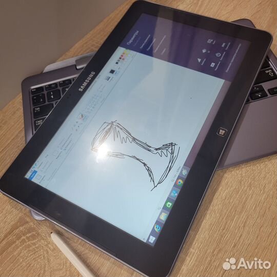 Планшет Samsung Windows Большой Экран Ручка