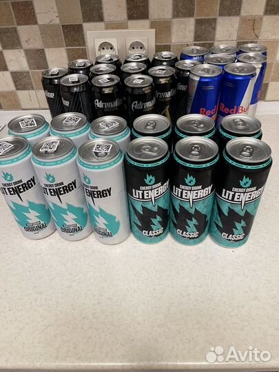 Adrenaline rush, Red Bull, Lit Energy
