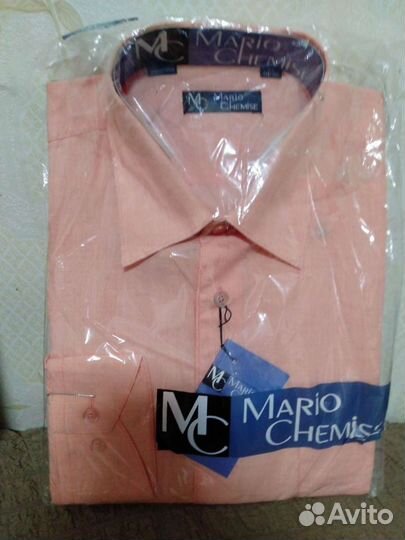 Рубашки мужские новые