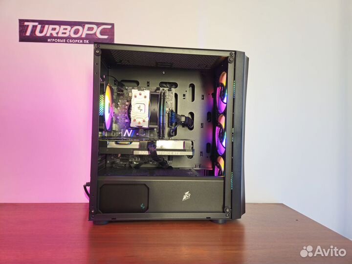 Игровой компьютер Intel 12100 и RTX 4060
