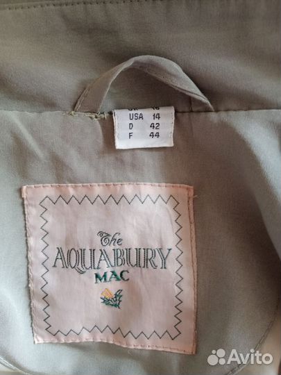 Плащ женский Aquabury mac