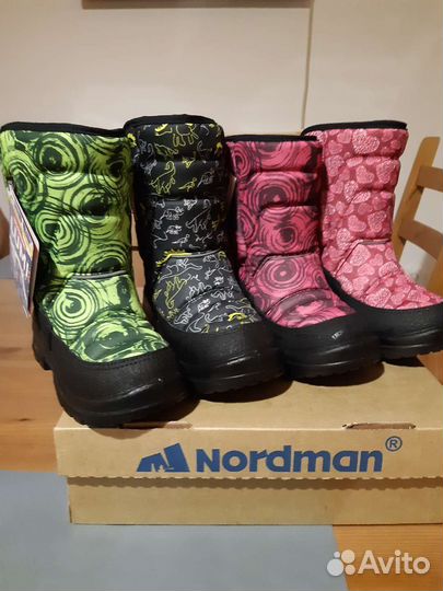 Сапоги зимние nordman lumi 27 30