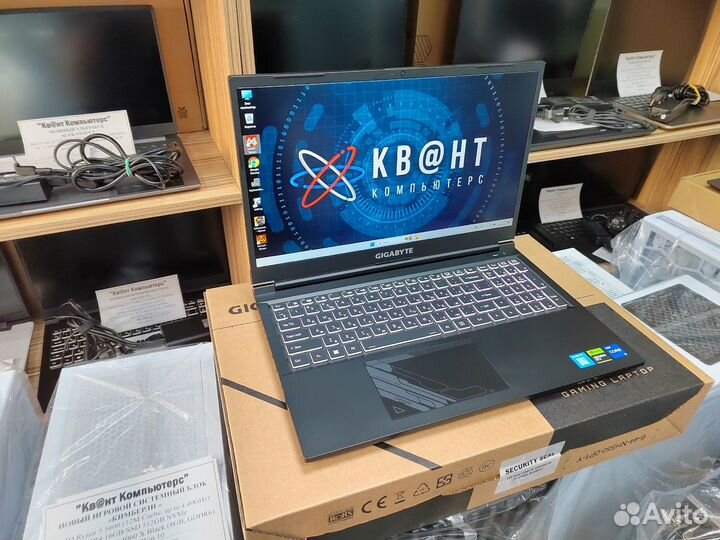 Новый игровой ноутбук 12500H 16gb RTX4060 (8GB)