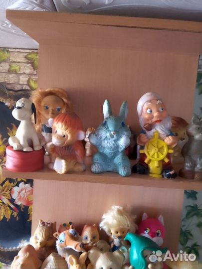 Игрушки резиновые