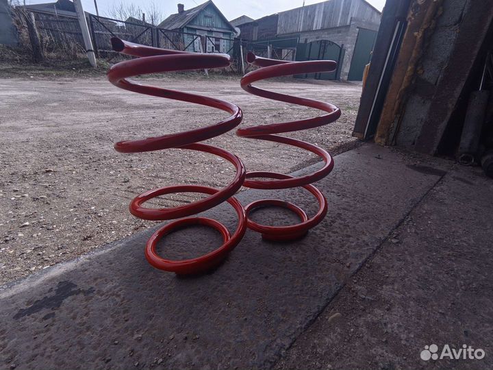 Пружины с занижением -30 toyota corolla е150