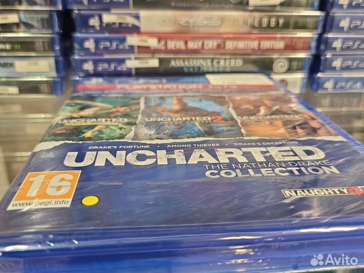 Игра PS4 Uncharted Натан Дрейк Коллекция