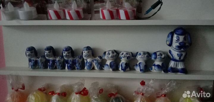 Фигурка керамическая Гжель