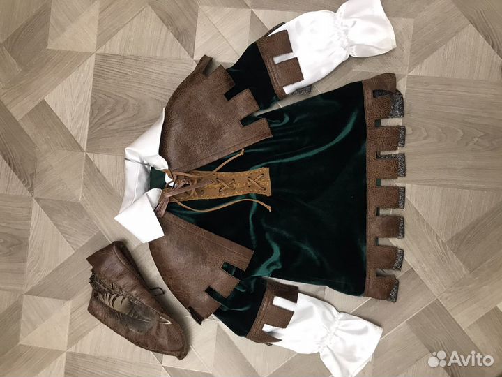 Новогодний костюм Робин Гуд, разбойник, принц