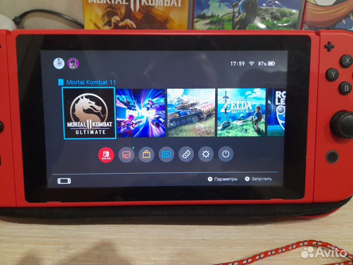 Игровая приставка nintendo switch