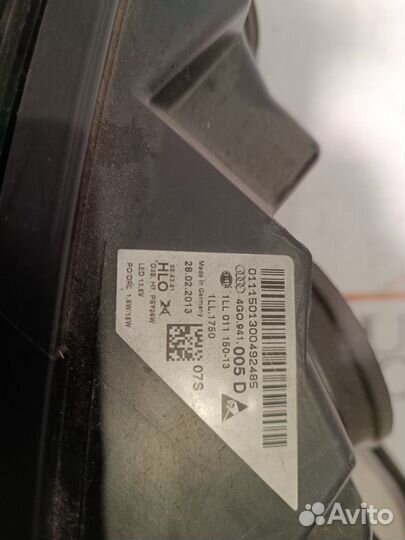 Фара ксеноновая Audi A6(C7) C7