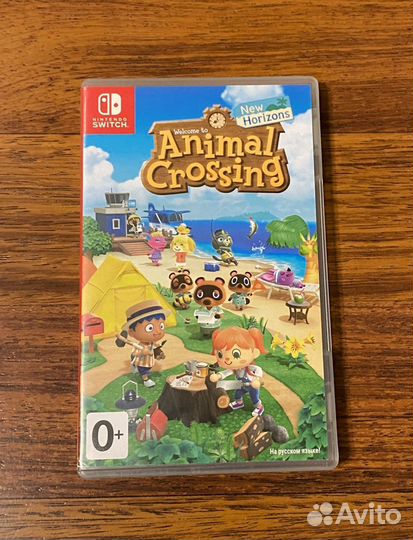 Animal crossing new horizons картридж