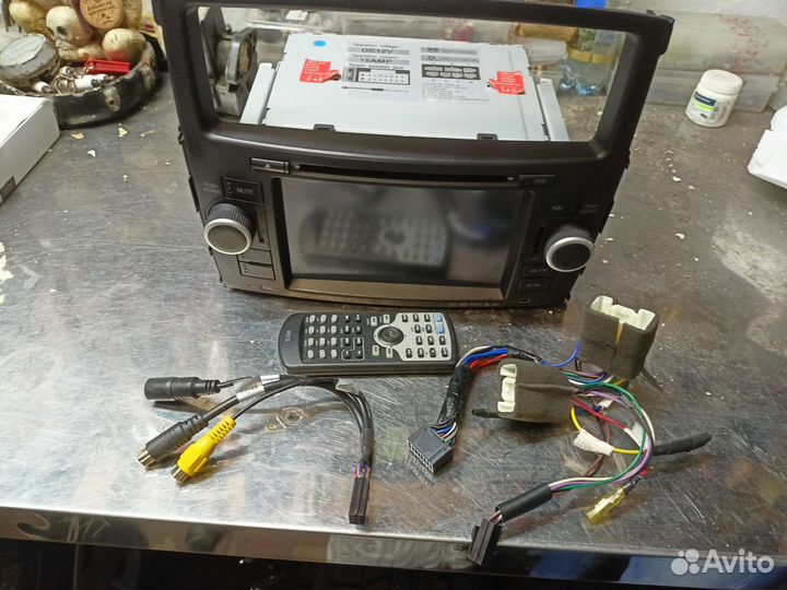 Магнитола на pajero 4 на запчасти