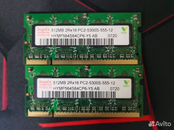 Оперативная память ddr2 для ноутбука