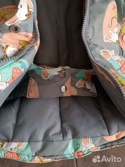 Новый зимний костюм, размер 86+6