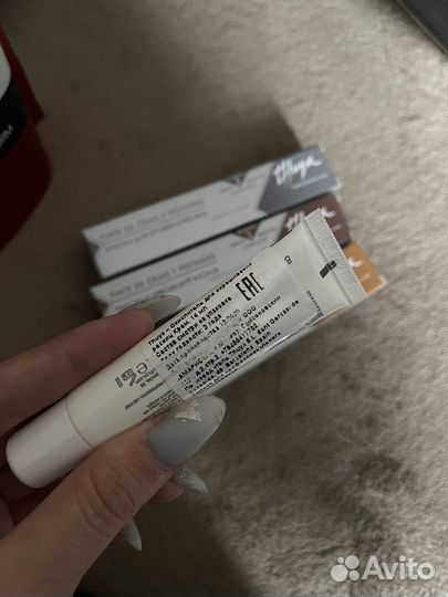 Краска для бровей thuya + оксидант