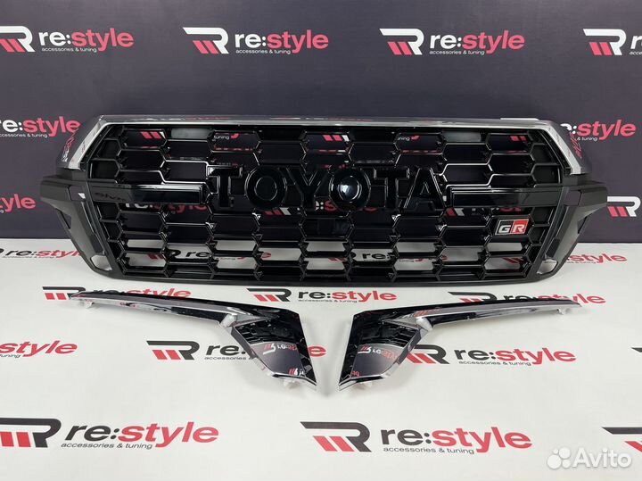 Решетка радиатора Toyota Land Cruiser 200 с16г GR