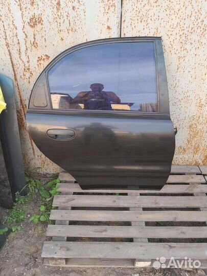 Двери задние шевроле ланос lanos zaz шанс