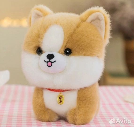 Плюшевая игрушка собачка 20 см