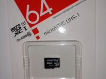 Карта памяти MicroSD 64Gb