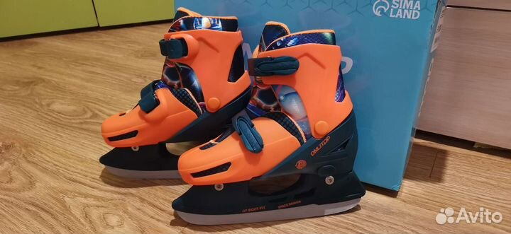 Коньки раздвижные 34-37