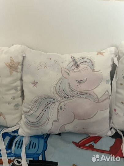 Бортики в детскую кроватку