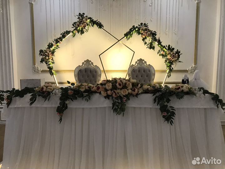 Свадебный декор; украшение на свадьбу