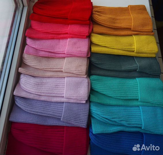 Шапка и снуд, новый комплект. 52-56