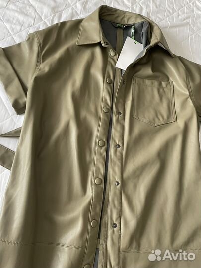 Кожаное платье