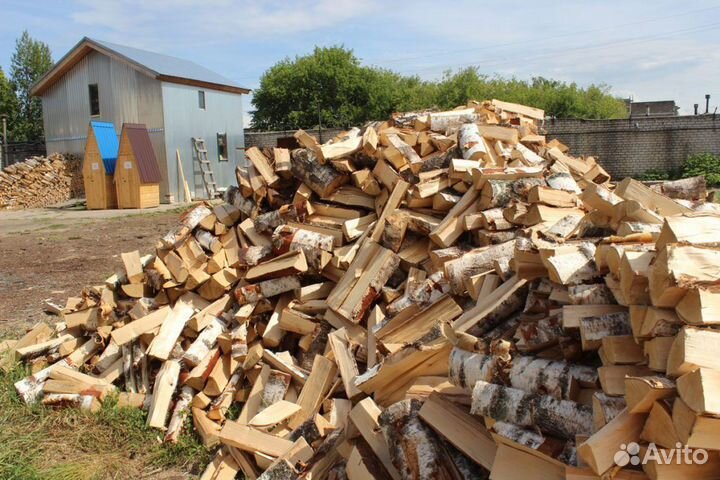 Дрова колотые ольха
