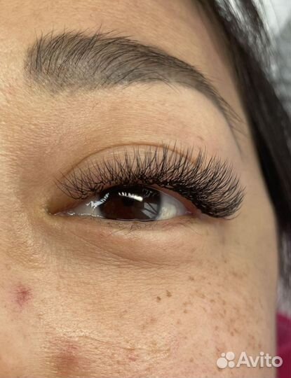 Наращивание,ламинирование ресниц/оформление бровей