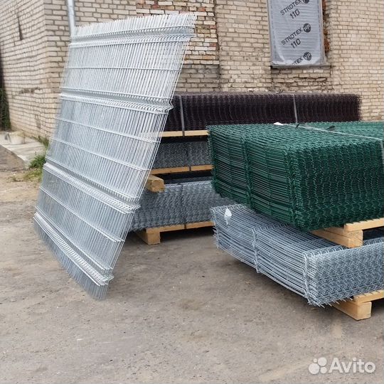 3d панели, столбы для забора