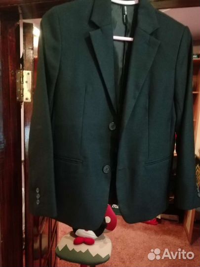 Пиджак школьный для мальчика 140