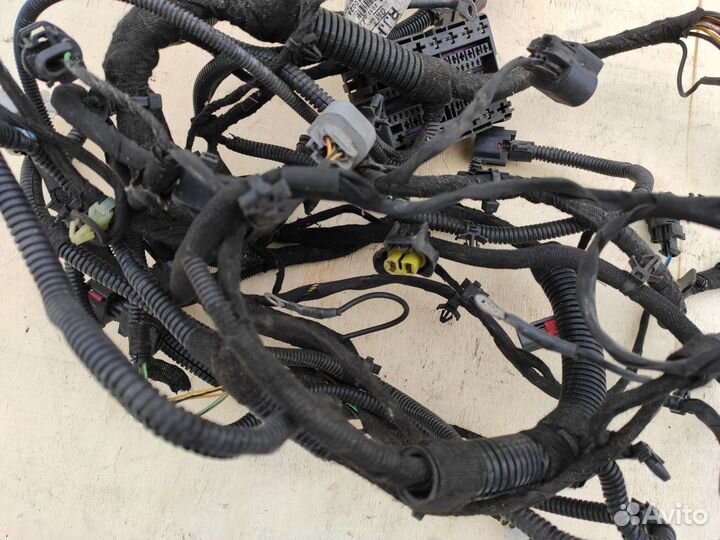 Проводка передней части фар на Opel Astra J