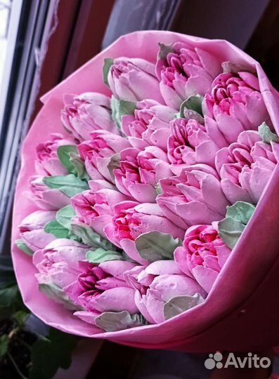 Зефирные цветы