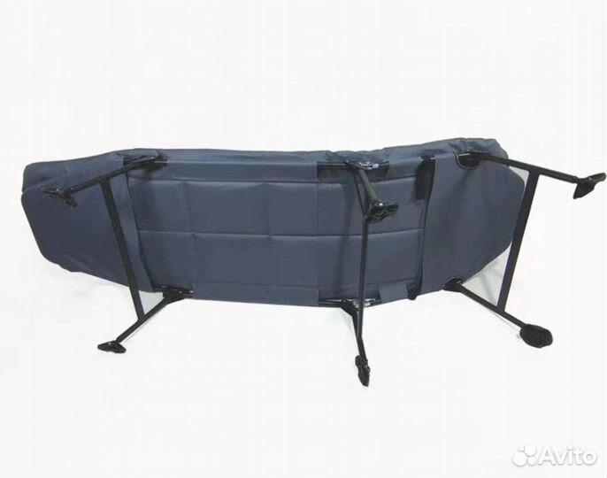 Раскладушка мягкая для рыбалки и отдыха на природе