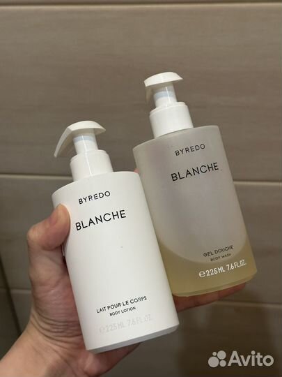 Byredo blanche гель для душа и лосьон