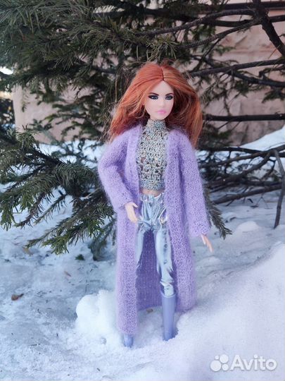 Кардиган для Барби