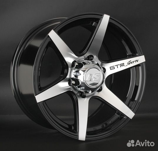 LS wheels LS800 : 8.5x17 6*139.7 Et:25 Dia:106.1 BKF