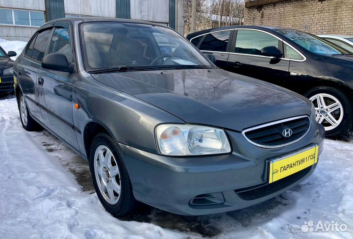Hyundai Accent 1.5 МТ, 2008, 138 000 км