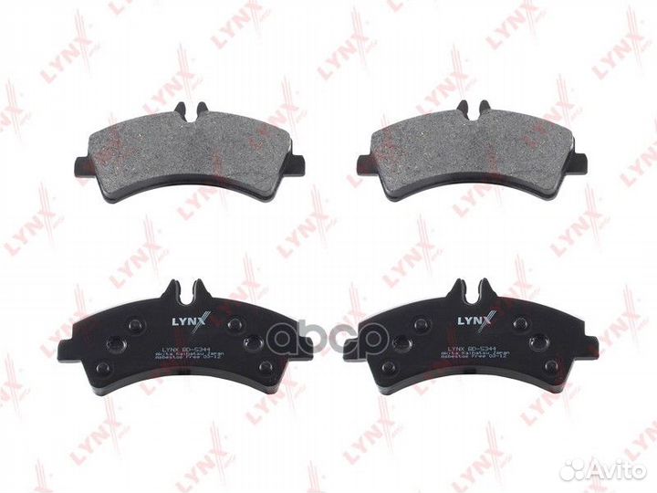 Колодки тормозные lynxauto BD-5344 mercedes-BEN