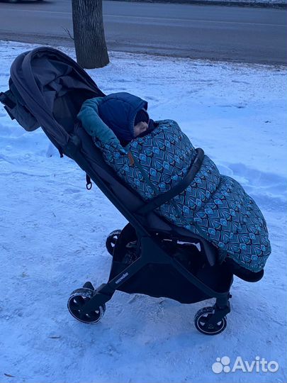 Зимний конверт в коляску