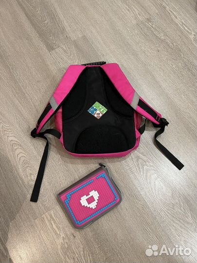 Рюкзак и пенал lego с пикселями