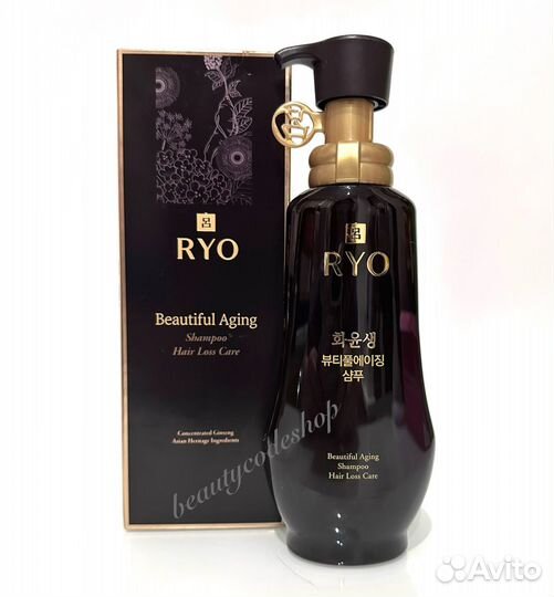 Ryo Beautiful Aging Hair. Шампунь укрепляющий