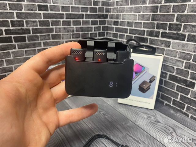 Петличный беспроводной микрофон для iPhone