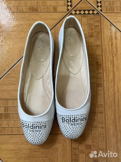 Балетки натуральная кожа 38