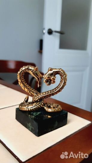 Бронза.Две Змеи,символ 2025 года