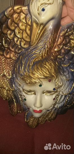 Маска Венецианская, привезли именно из Венеции