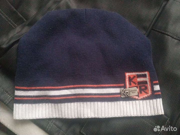 Комплект шапка и шарф для мальчика новый